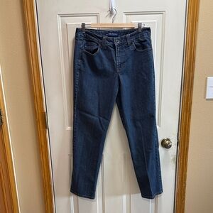Bandilinoblu Maddie Classic Fit Dark Wash Straight Leg Jeans size 12